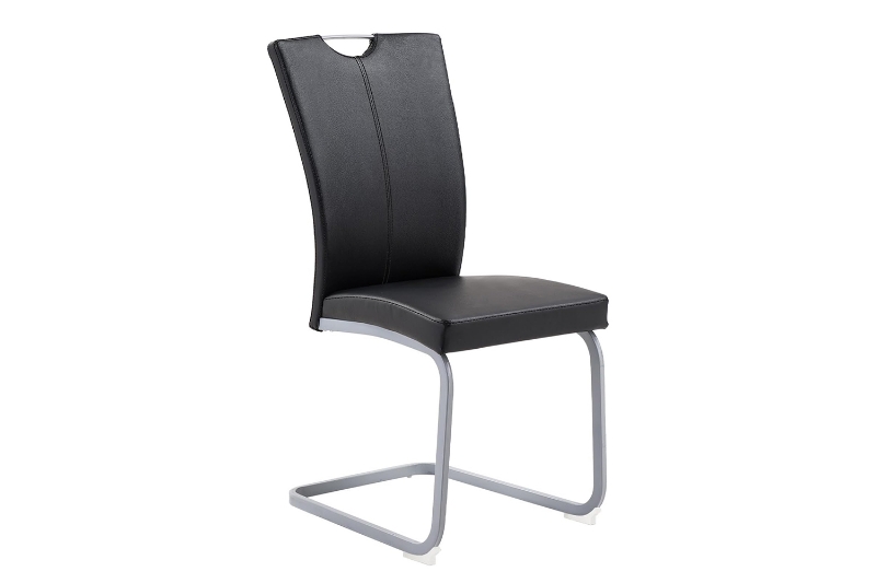 Picture of EDAN High Back Dining Chair with Powder Coating Base (Elegant Black) - Each