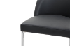 Picture of KALAY 27" Height Bar Stool with Chromed Finish Base (Black)  