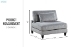 Picture of VIANNA Sectional Modular Sofa - Armless