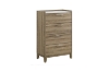 Picture of MESSINA  Bedroom Combo Set in Double Size (Light Brown) - 5PC Combo