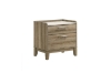 Picture of MESSINA  Bedroom Combo Set in Queen Size (Light Brown) - 4PC Combo