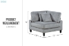 Picture of VIANNA Sectional Modular Sofa - 3PC Big Combo Set 