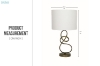 Picture of BELL623 Metal Table Lamp
