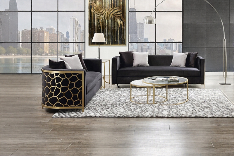 Picture of VIRRUX 3/2/1 Seater Sofa Range - Loveseat+Sofa Set