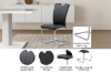 Picture of EDAN High Back Dining Chair with Powder Coating Base (Elegant Black) - Each