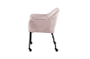 Picture of WANDA Versatile Armchair with Wheels (Taupe) - Each
