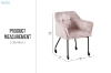 Picture of WANDA Versatile Armchair with Wheels (Taupe) - 2 Chairs in 1 Carton