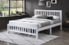 Picture of FORESTER Solid Wood Twin/Double/Queen Size Bed Frame(White) - Queen Size