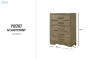Picture of KENORA 5-Drawer Chest