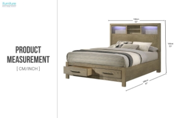 Picture of KENORA Bed Frame - Queen