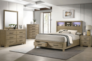 Picture of KENORA Bedroom Combo Set in King Size - 5PC Combo