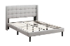 Picture of SONOMA Fabric Bed Frame in Double/Queen (Light Grey)