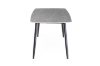 Picture of SAROTO 51" Sintered Stone Top 5PC Dining Set (Matte Grey Table + Creamy White Chairs)