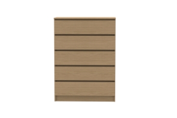 Picture of MOOK 5-Drawer Tallboy (Light Oak)