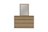 Picture of MOOK Bedroom Combo Set in Queen Size - 5PC Combo (Light Oak)