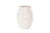 Picture of 650-005 Terracotta Vase (Off-white) -  9"x12"
