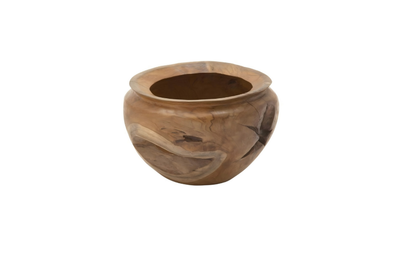 Picture of 650-016/017 Teak Root Handmade Decorative Bowl  in 2 Size