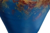 Picture of 363-021 Golden and Turquoise Dichroic Ceramic Vase
