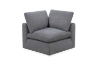 Picture of FAIRFIELD Feather-Filled Sectional Modular Sofa Range - 5PC Big Combo Set (Armlessx2 + Cornerx2 + Ottoman)