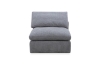 Picture of FAIRFIELD Feather-Filled Sectional Modular Sofa Range - 5PC Big Combo Set (Armlessx2 + Cornerx2 + Ottoman)