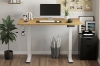 Picture of NEXUS 55" Electric Height Adjustable Standing Desk with LED Display (Oak)