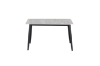 Picture of MIKASA 47" Sintered Stone Top 5PC Dining Set (Grey Table + 4 Light Grey Chairs)