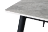 Picture of MIKASA 47" Sintered Stone Top 5PC Dining Set (Grey Table + 4 Light Grey Chairs)