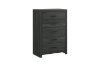 Picture of HAIDEN Bedroom Combo Set in Twin Size - 5PC Combo