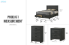 Picture of HAIDEN Bedroom Combo Set in Double Size - 3PC Combo