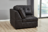 Picture of AUSTEN Foil-Printed Fabric Modular Sectional Sofa Range - 3PC Combo Set (Armlessx1 + Arm Facing Leftx1 + Arm Facing Rightx1)