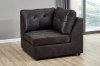 Picture of AUSTEN Foil-Printed Fabric Modular Sectional Sofa Range - 4PC Combo Set (Armlessx2 + Arm Facing Leftx1 + Arm Facing Rightx1)