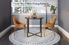 Picture of OTIS D27" Tempered Glass Top Dining Table/Bar Table (Black)